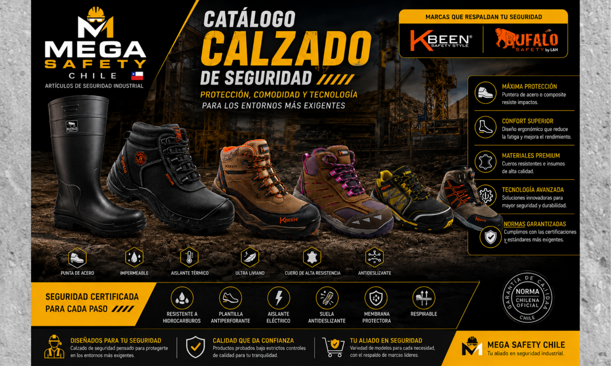 CALZADO DE SEGURIDAD