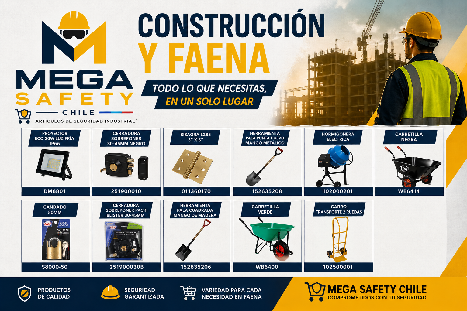 Construcción y Faena