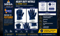 Guante Heavy Duty Nitrile P/S L-3100 | Guantes de Seguridad Force Protection
