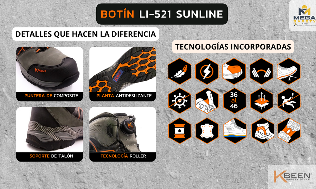 Botin LI-521 SUNLINE