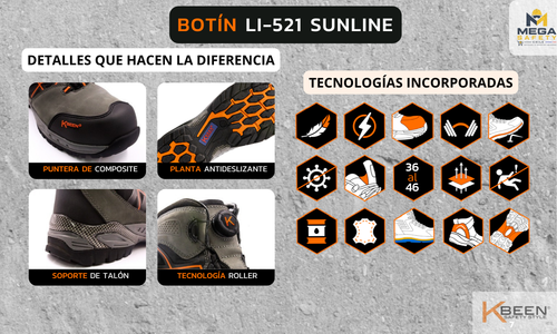 Botin LI-521 SUNLINE