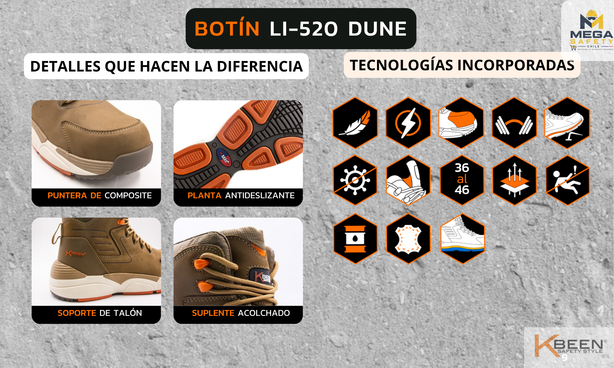 BOTÍN LI-520 DUNE