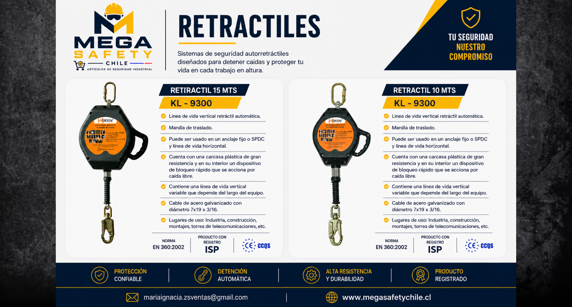Retráctil KL-9300